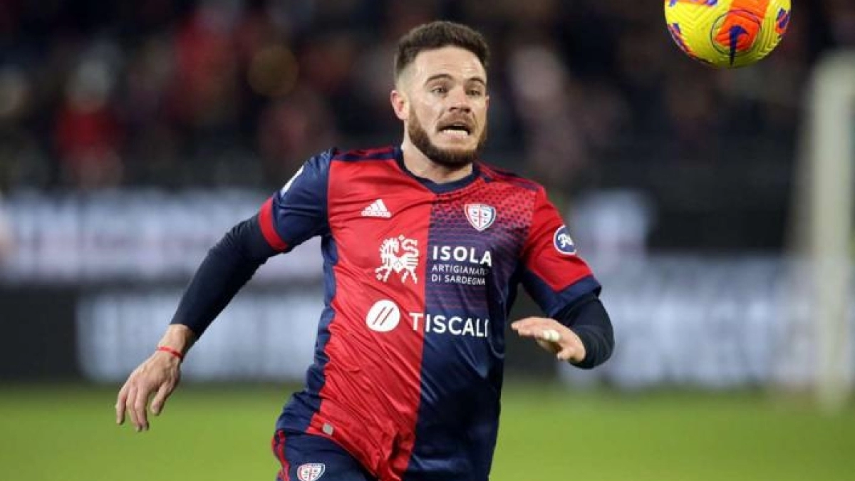 Nahitan Nández, jugador del Cagliari y objetivo del Valencia. Foto: Jornada Perfecta