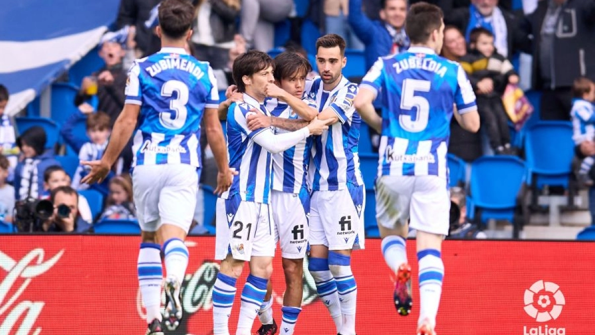 Los dos futbolistas de la Real Sociedad en la agenda del Arsenal - Foto: La Liga