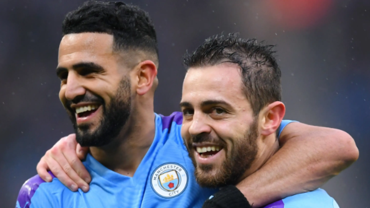El Manchester City lo tiene claro: Solo saldrá uno entre Mahrez y Bernardo Silva