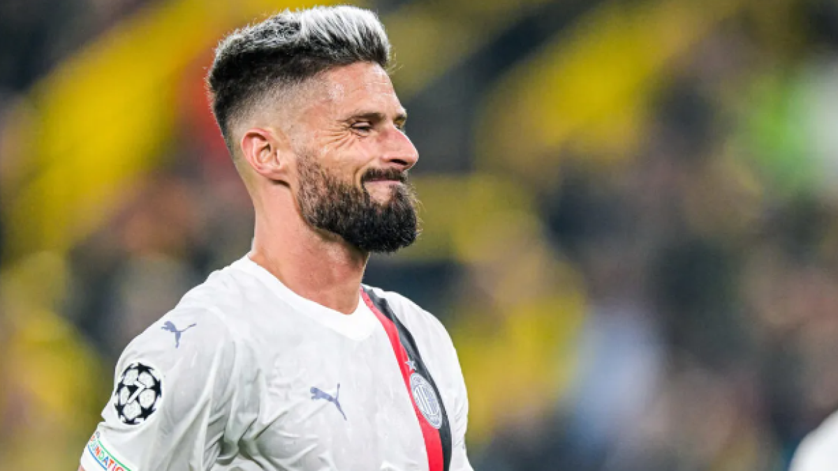 El AC Milan le abre la puerta de salida a Olivier Giroud
