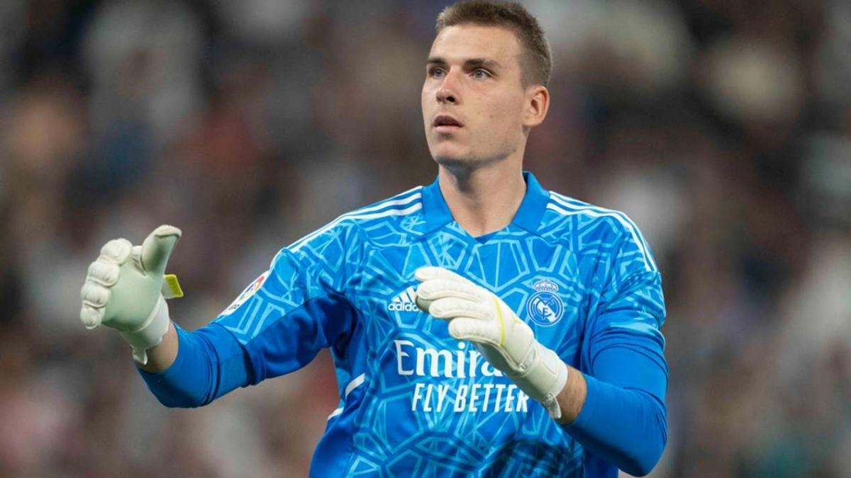 La gran duda del Real Madrid con Lunin