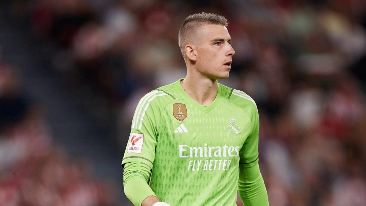La condición de Lunin para renovar su contrato con el Madrid