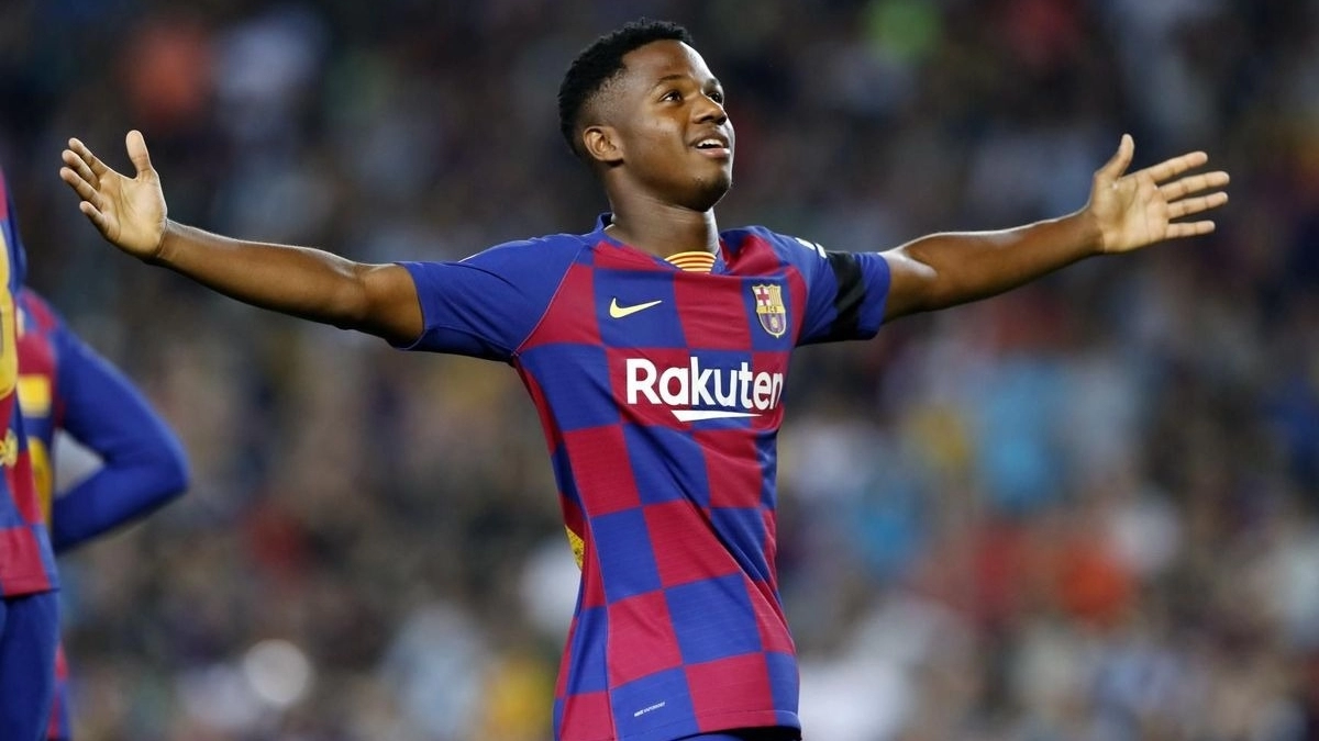 Ansu Fati presiona para salir del Barcelona / FCBarcelona.es