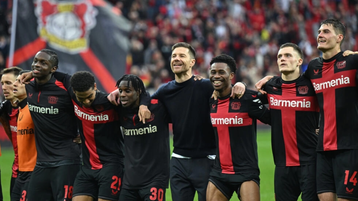 El Bayer Leverkusen, celebrando un triunfo: RFI