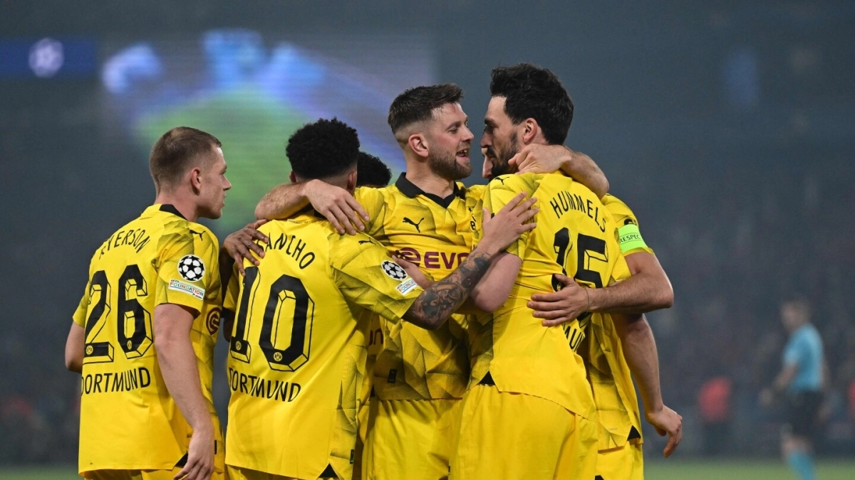 Jugadores del Borussia Dortmund. El País Uruguay.