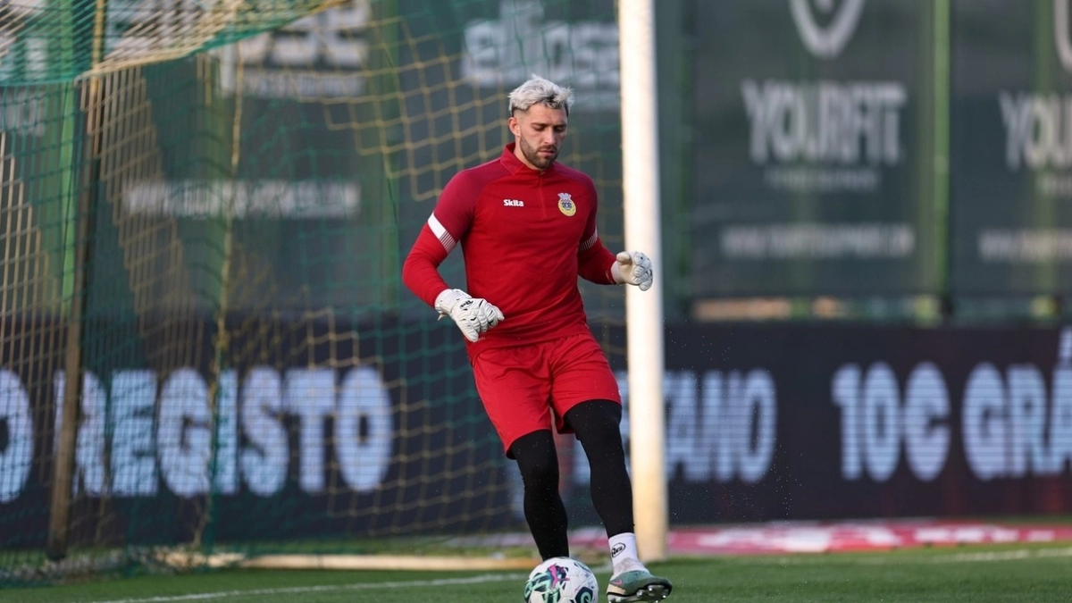 El arquero que sueña con jugar en River.