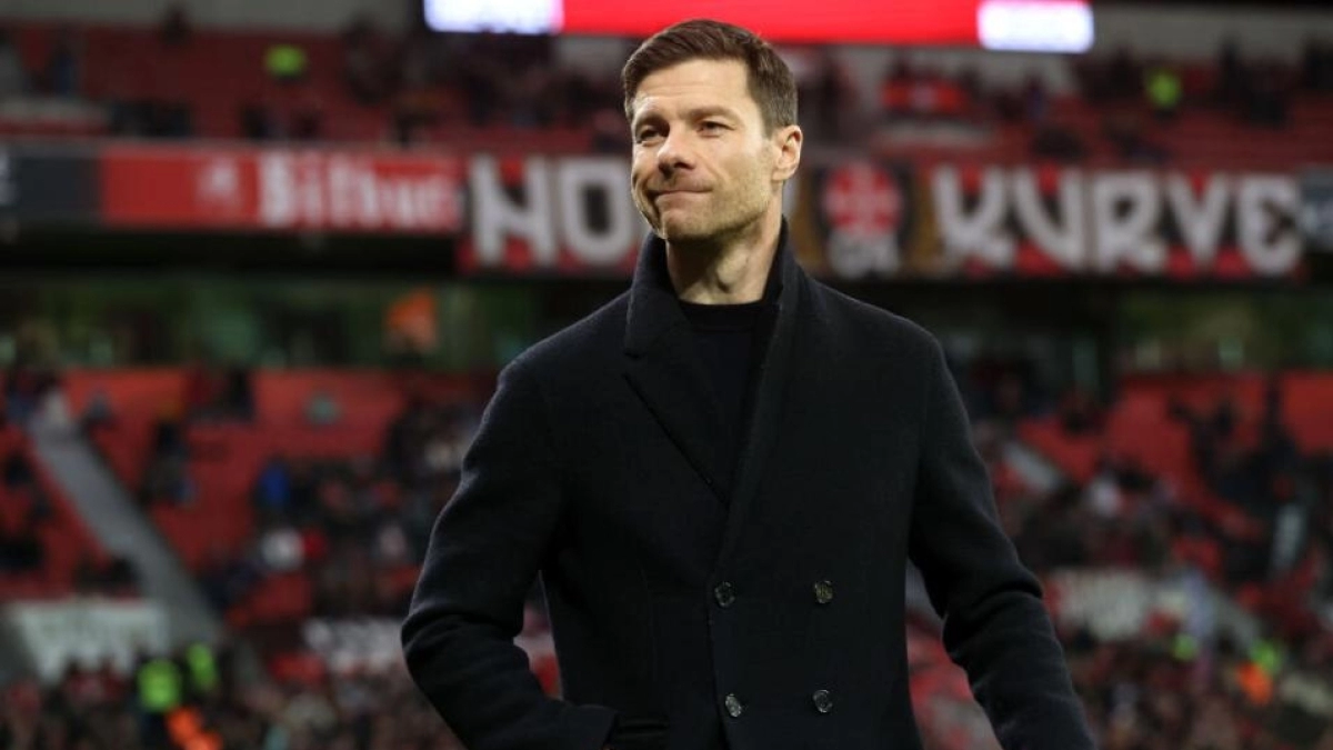 Xabi Alonso, entrenador del Bayer Leverkusen