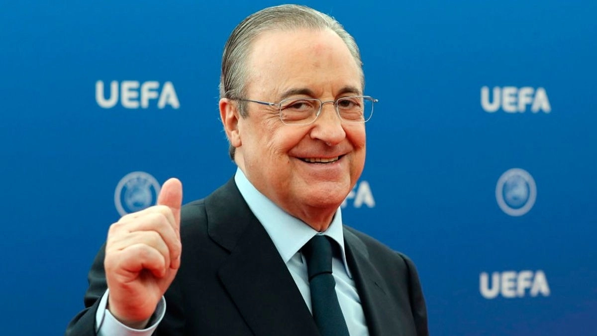 Florentino Pérez, Presidente del Real Madrid.