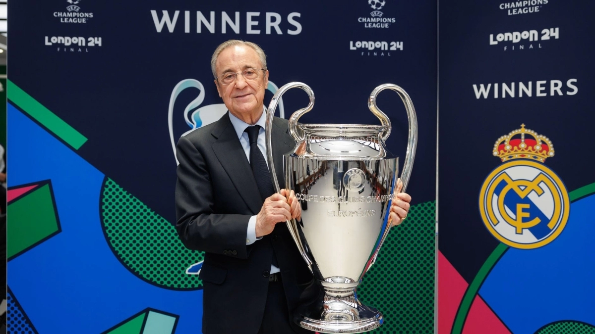 Florentino ha dejado pistas del próximo GRAN BOMBAZO del Real Madrid / Realmadrid.com