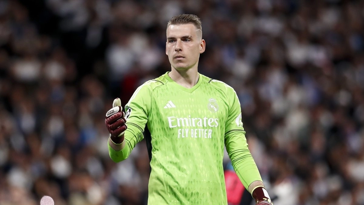 Andriy Lunin, portero del Real Madrid