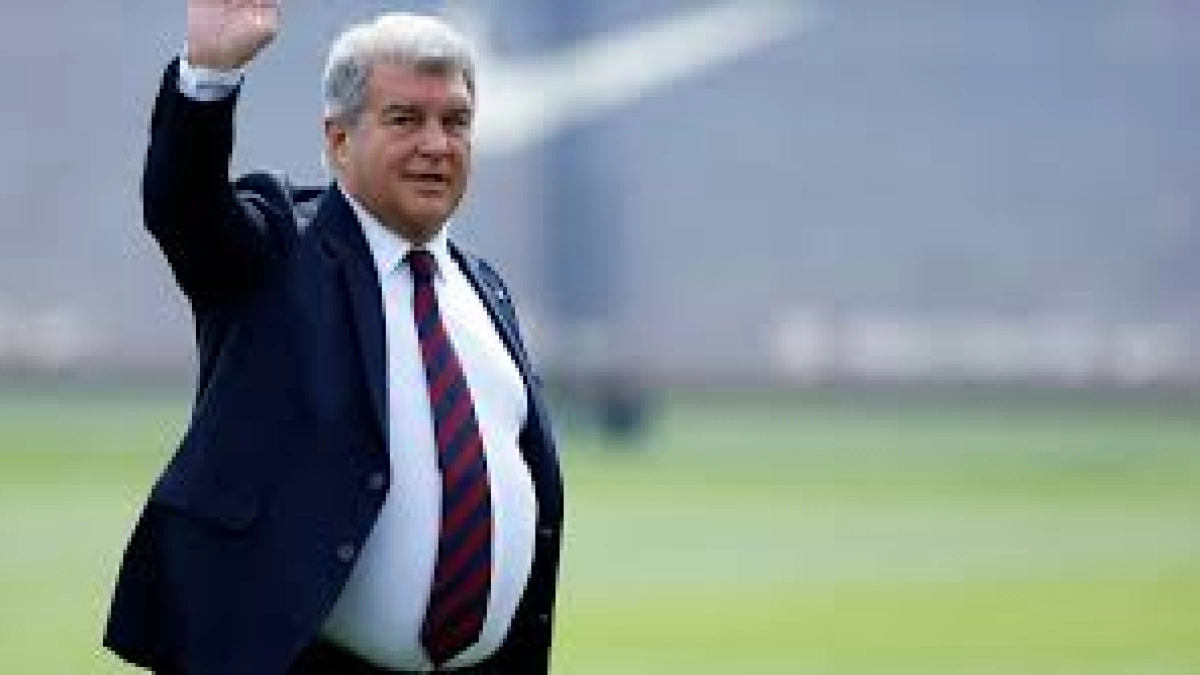 Joan Laporta, Presidente del FC Barcelona.