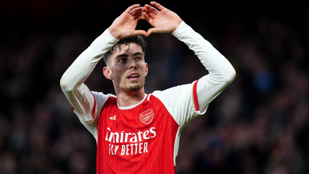 Kai Havertz, actual delantero del Arsenal