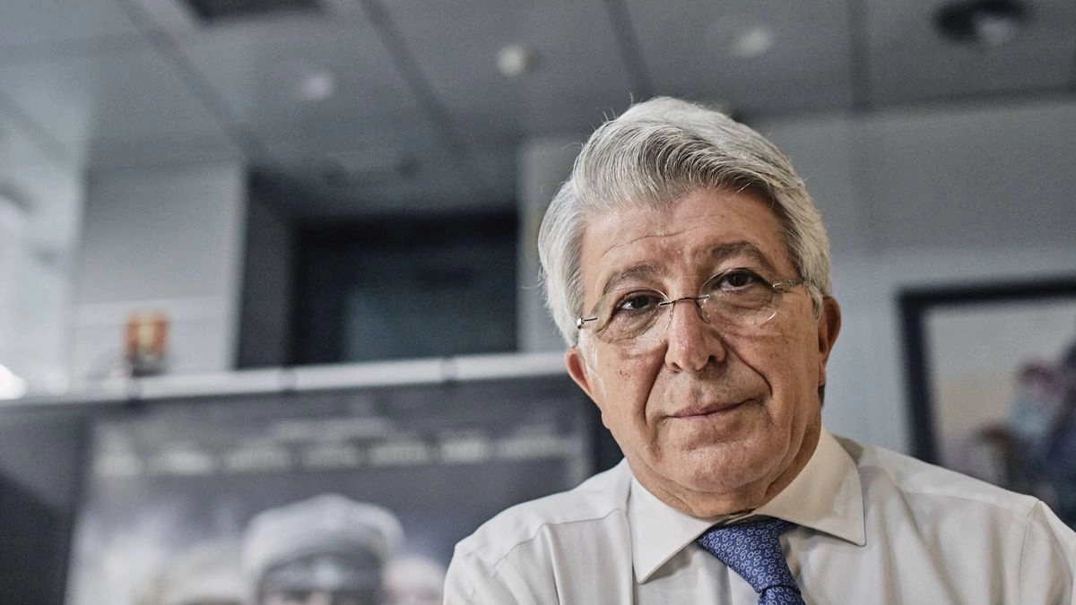 Enrique Cerezo, Presidente del Atlético de Madrid, persigue el fichaje de Hancko