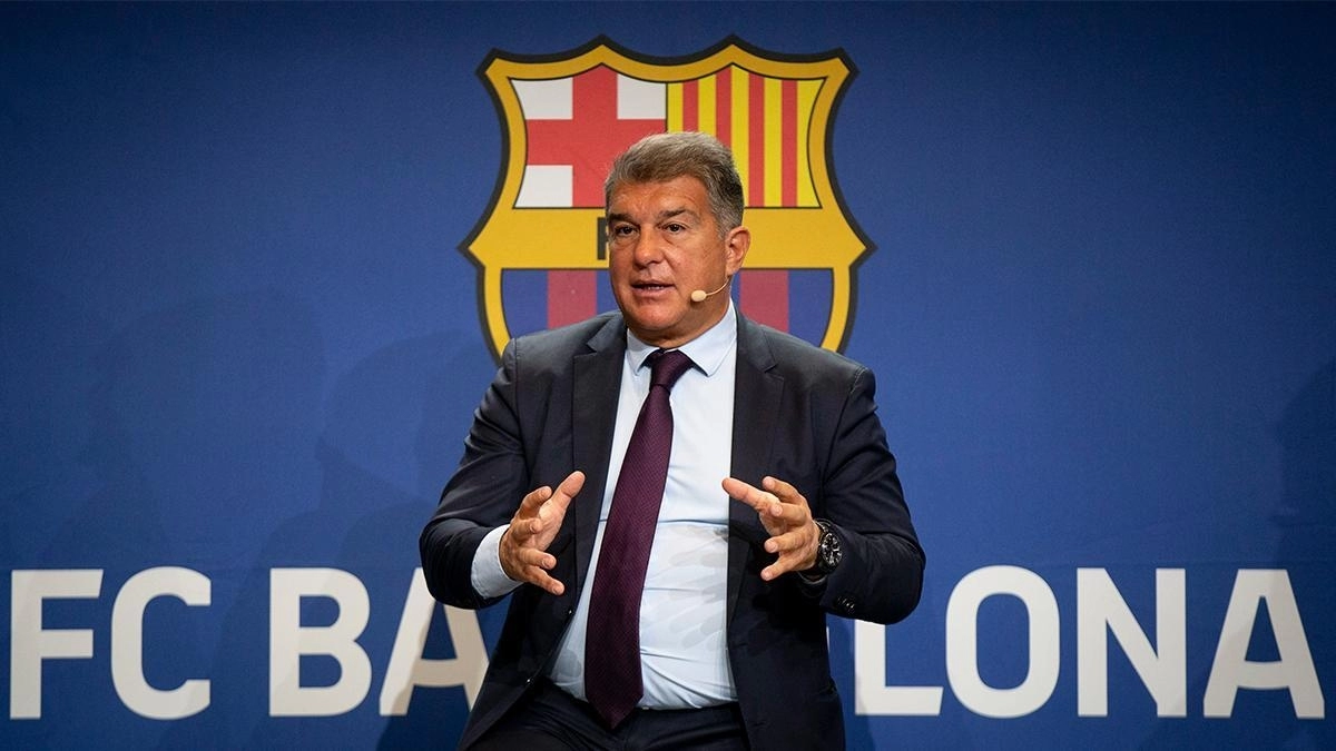 Joan Laporta, Presidente del FC Barcelona.