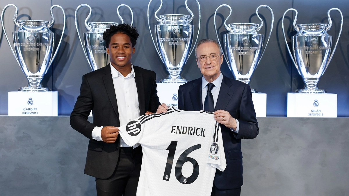 Carlo Ancelotti fully trusts Endrick / RealMadrid.com