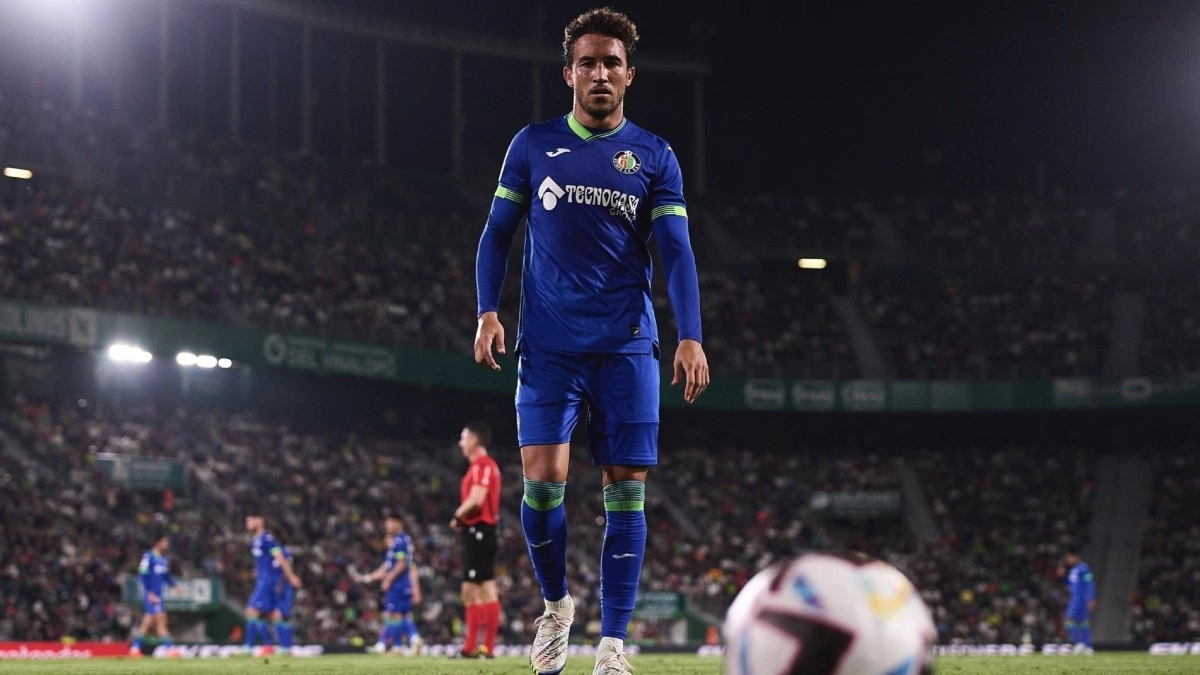 Luis Milla, jugador del Getafe CF que podría fichar por el Atlético de Madrid