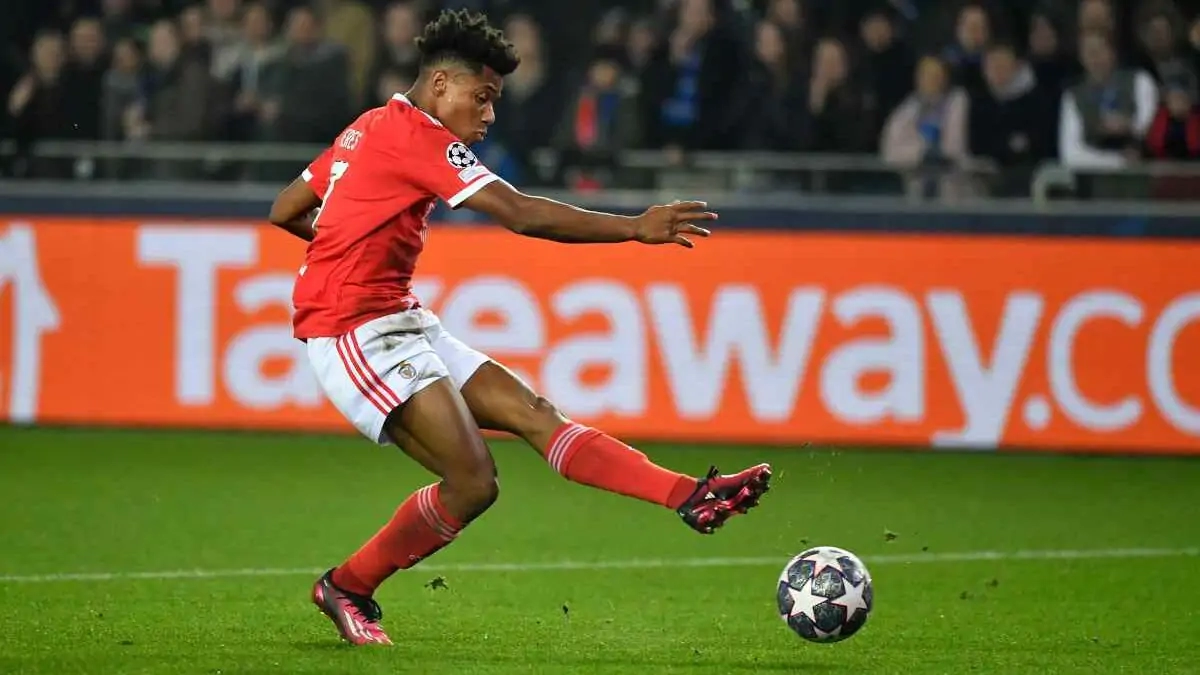 David Neres, Benfica forward who could sign for Napoli