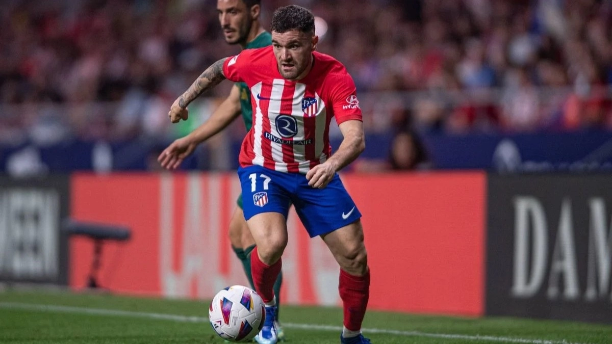 Javi Galán, a full-back for Atlético de Madrid who could end up at Getafe.