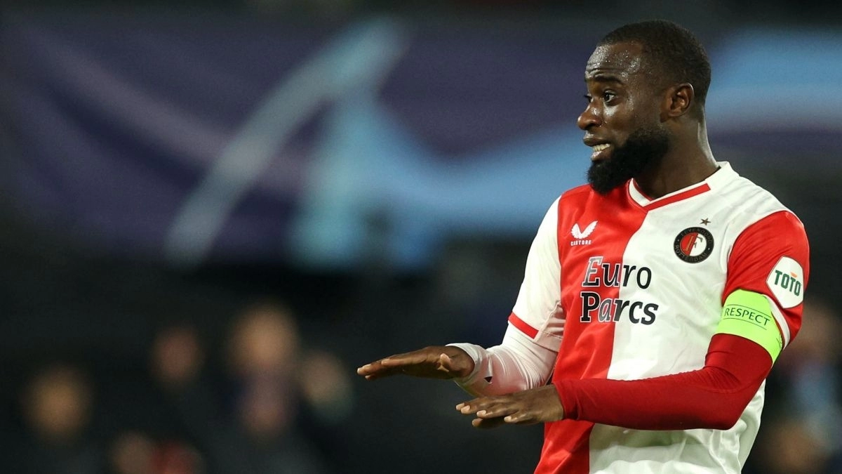 Lutsharel Geertruida, right-back for Feyenoord who could leave in the summer