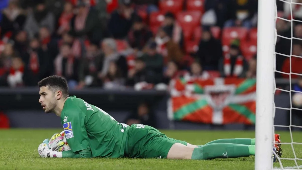 Joan García, Espanyol goalkeeper who is of interest to Arsenal.