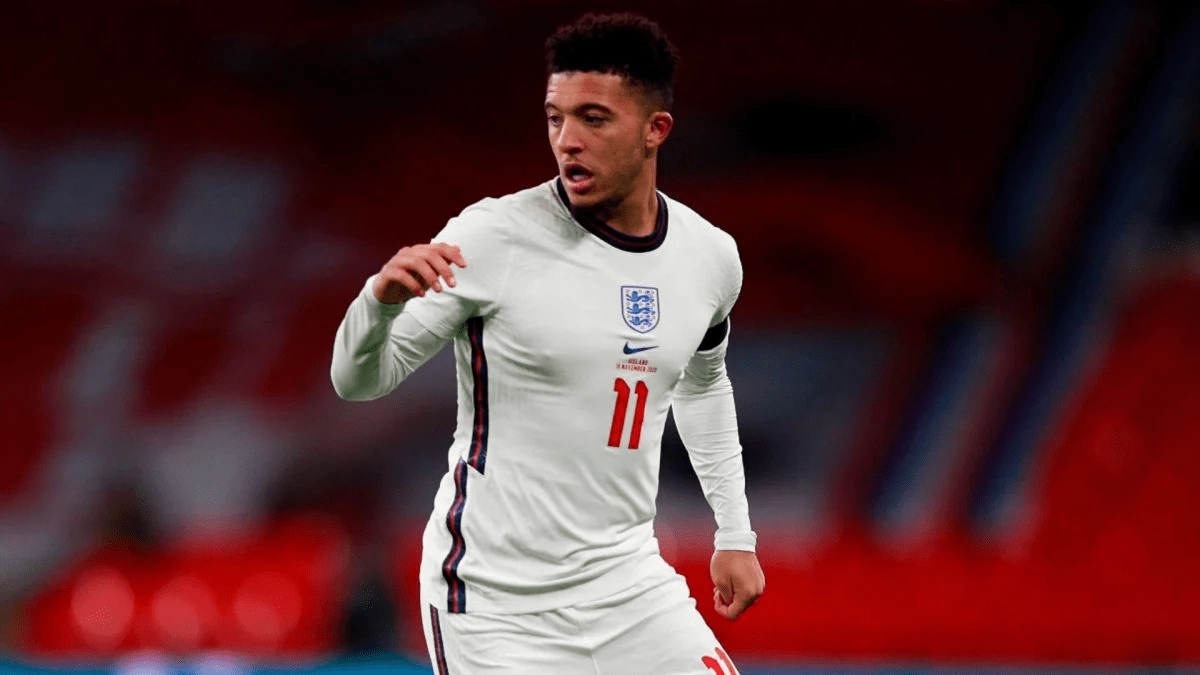Jadon Sancho, jugador del Manchester United que podría llegar a la Juventus de Turín