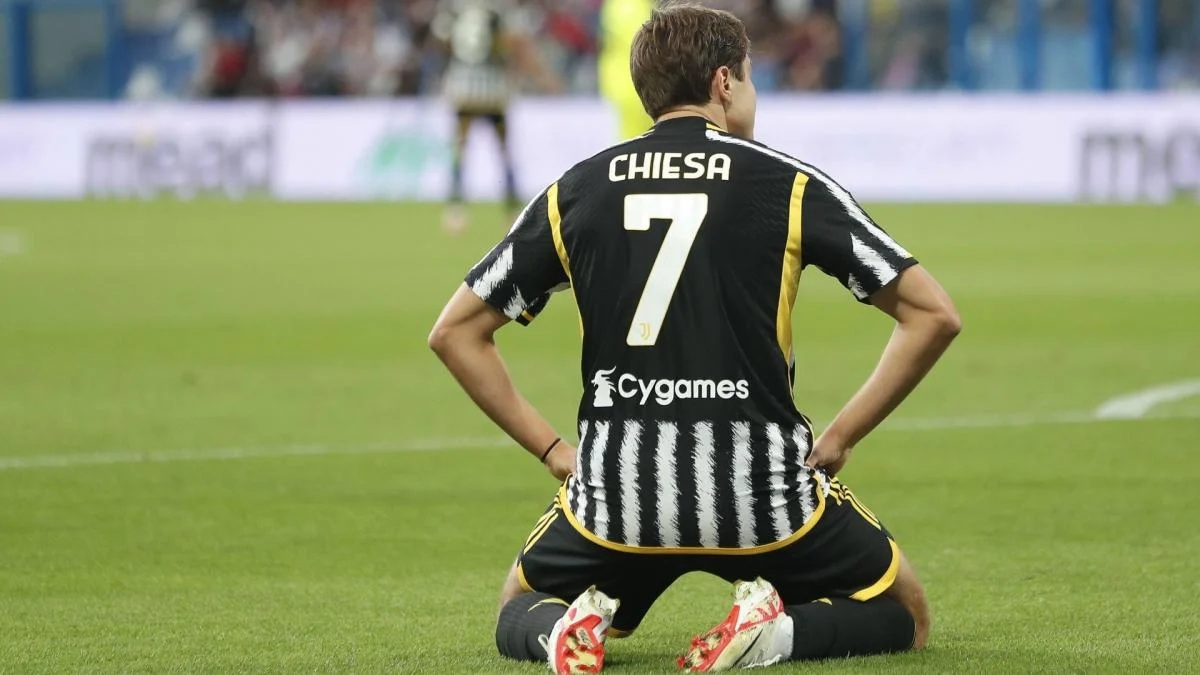 Federico Chiesa, atacante de la Juventus de Turín que podría salir del club en verano