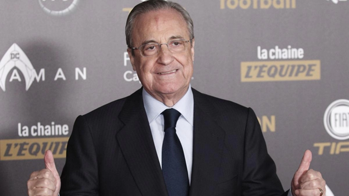 Florentino Pérez, President of Real Madrid when Lass Diarra arrived.