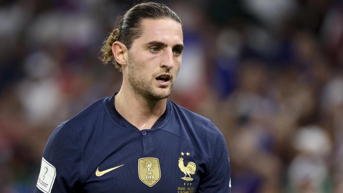 Adrien Rabiot, player for the France national team and currently without a club.