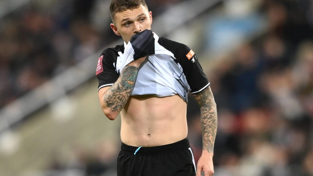Kieran Trippier, lateral derecho inglés del Newcastle