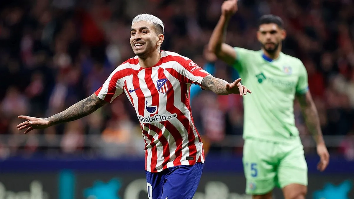 Ángel Correa, player of Atlético de Madrid who could leave the club