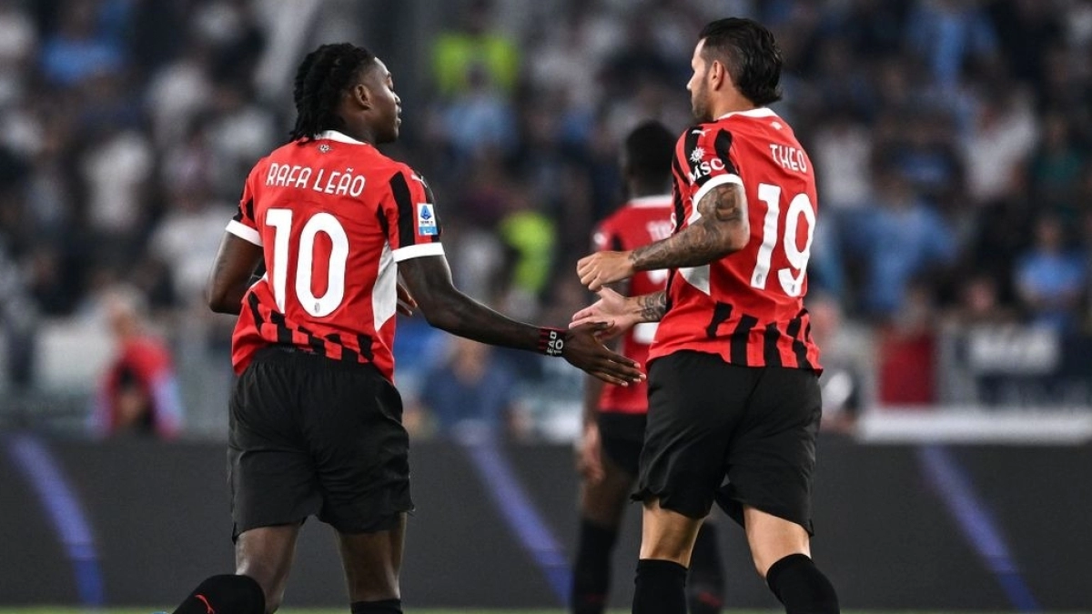 La amenaza del AC Milan a Rafael Leao y Theo Hernández