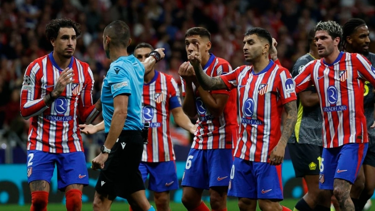 The 3 blamed players of Atlético after losing to Lille in the Champions