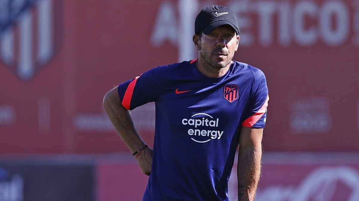 Cholo Simeone, entrenador del Atlético de Madrid 