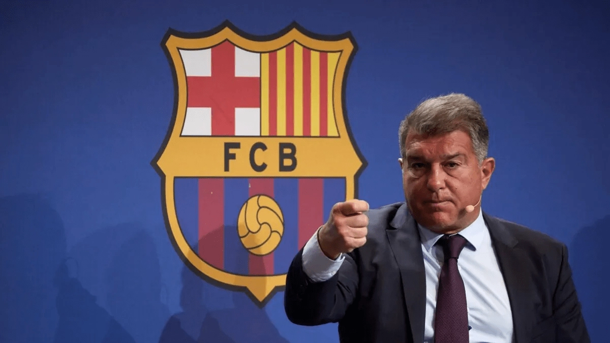 Laporta, presidente del Barcelona