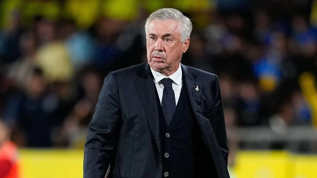 Carlo Ancelotti, Real Madrid's coach.