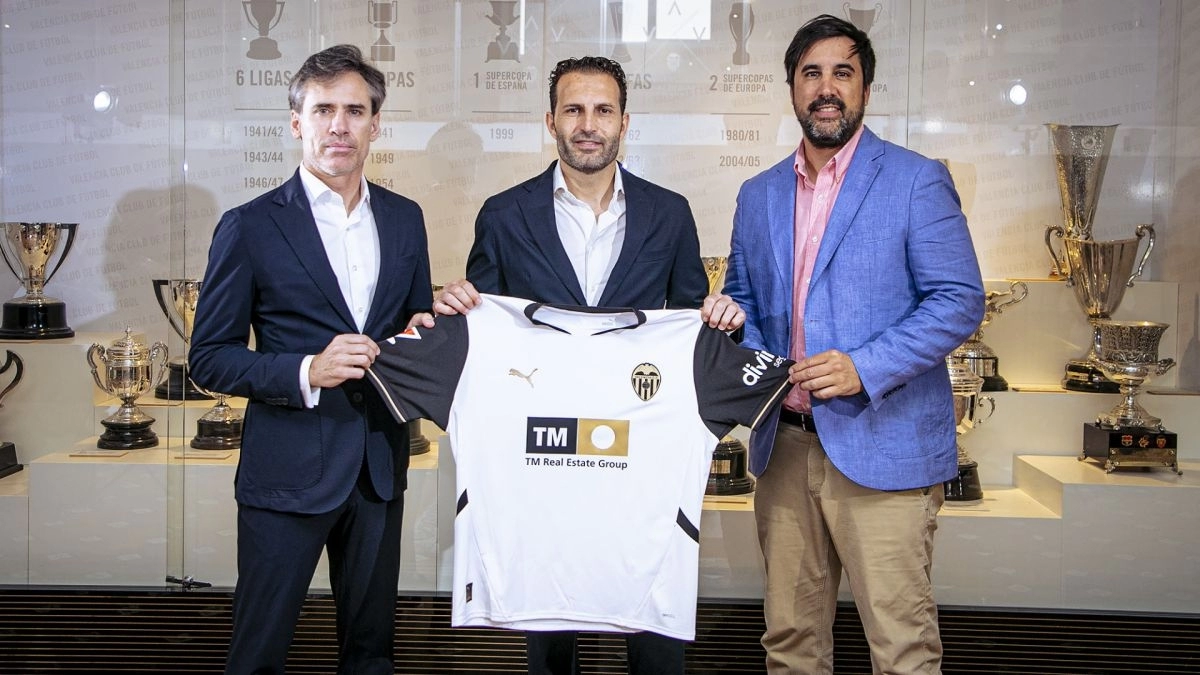 Rubén Baraja, coach of Valencia