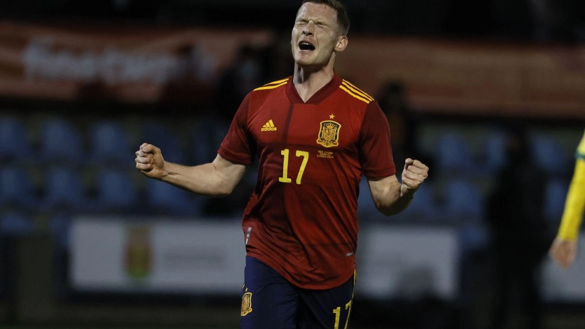 Sergio Gómez, current footballer of Real Sociedad
