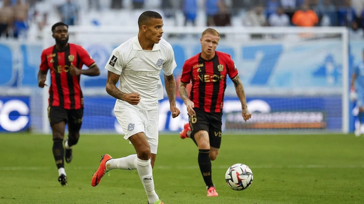 <p>Mason Greenwood, forward of Olympique de Marseille</p>