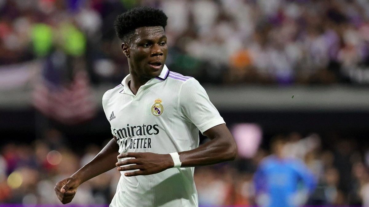 Aurélien Tchouaméni, centrocampista del Real Madrid