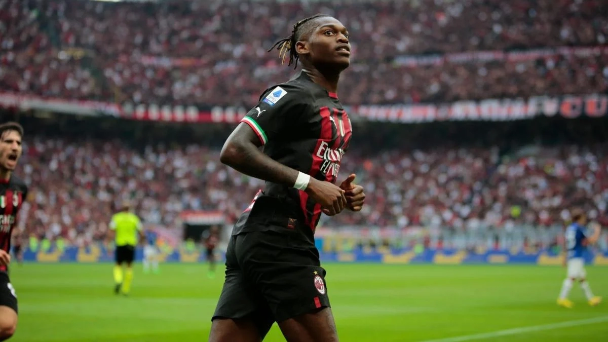 Rafael Leao, jugador del AC Milan que interesa al FC Barcelona