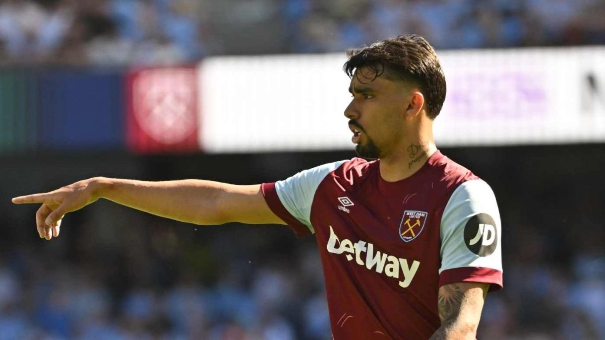 Lucas Paquetá, midfielder for West Ham