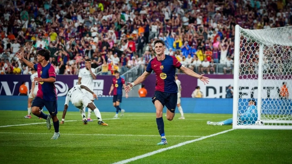 Pau Víctor, forward of FC Barcelona