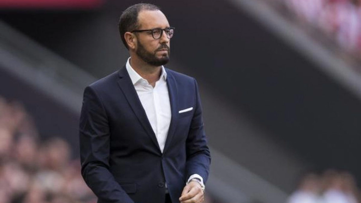 <p>José Bordalás, Getafe's coach.