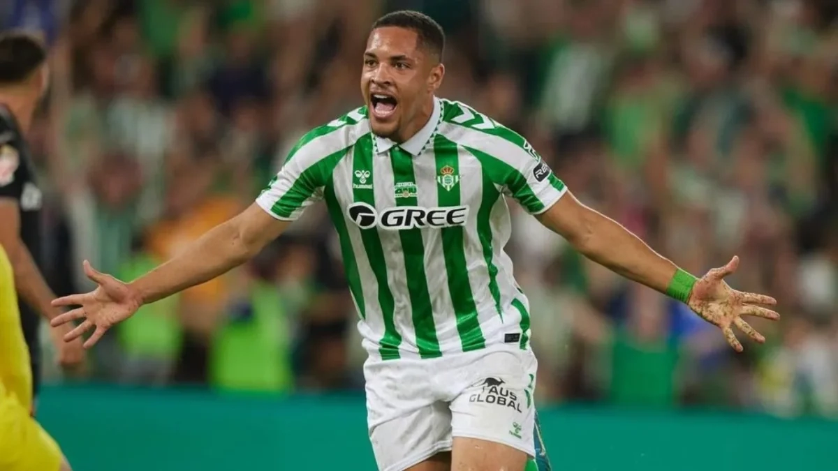 Vitor Roque, forward of Real Betis