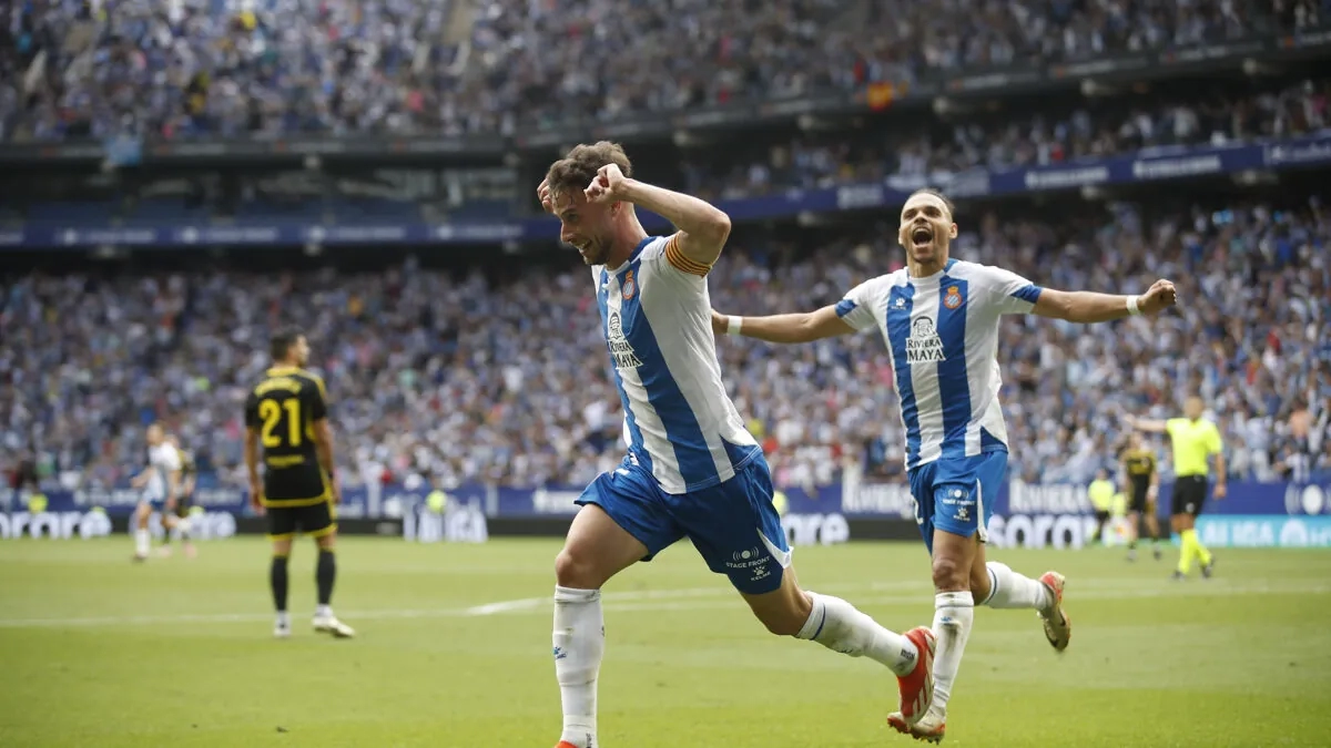 Javi Puado, jugador del Espanyol