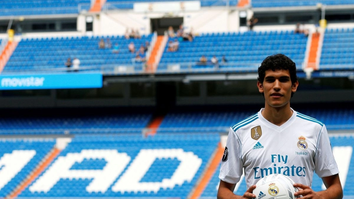 <p>Jesús Vallejo, center-back for Real Madrid</p>