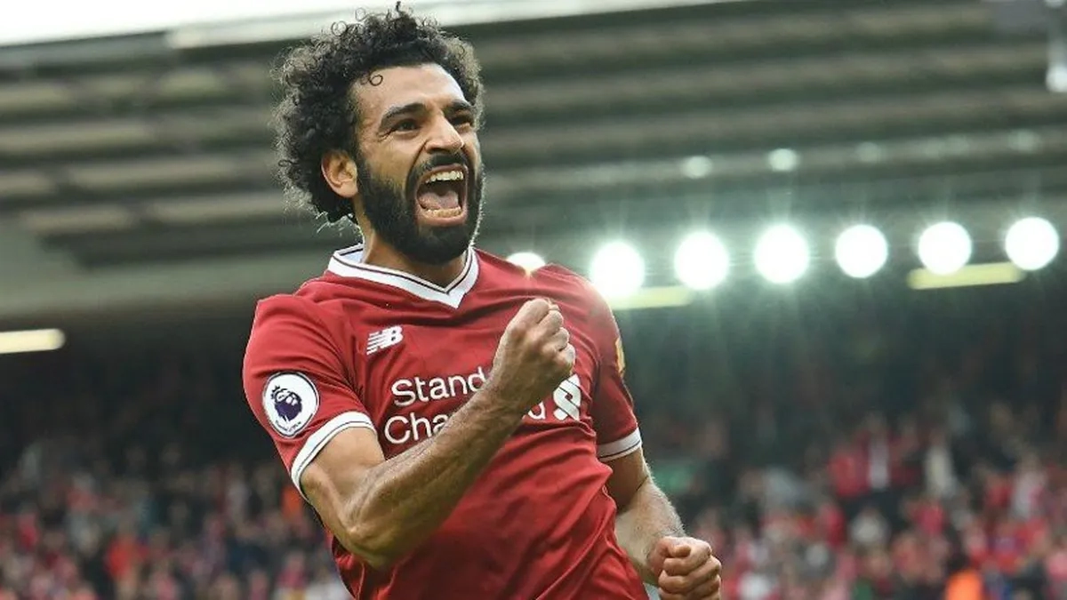 <p>Mohamed Salah, living legend of Liverpool</p>