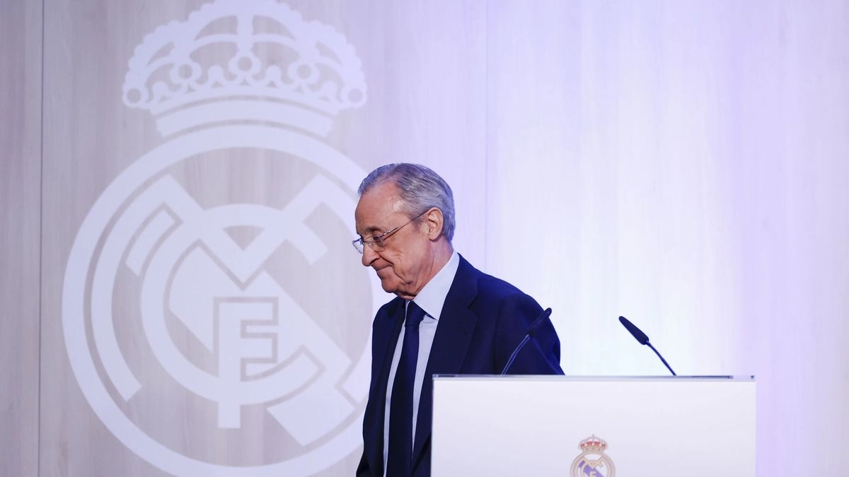 <p>Florentino Pérez, president of Real Madrid</p>