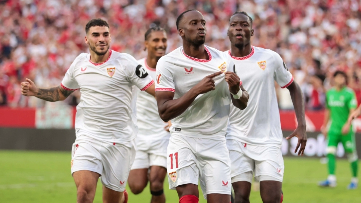 Saúl no termina de rendir bien en el Sevilla / DAZN