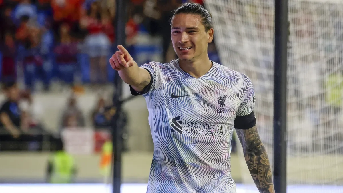 Darwin Núñez, forward of Liverpool